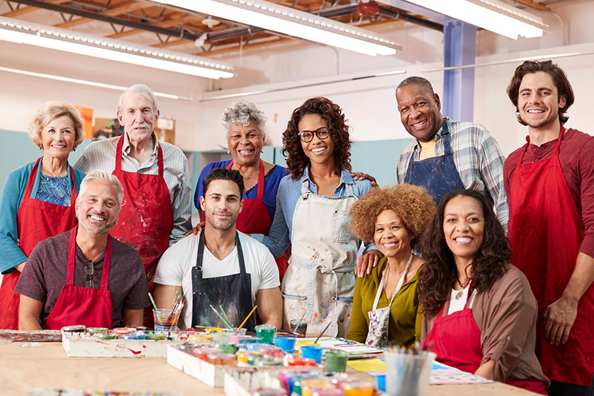 portrait-mature-adults-attending-art-class